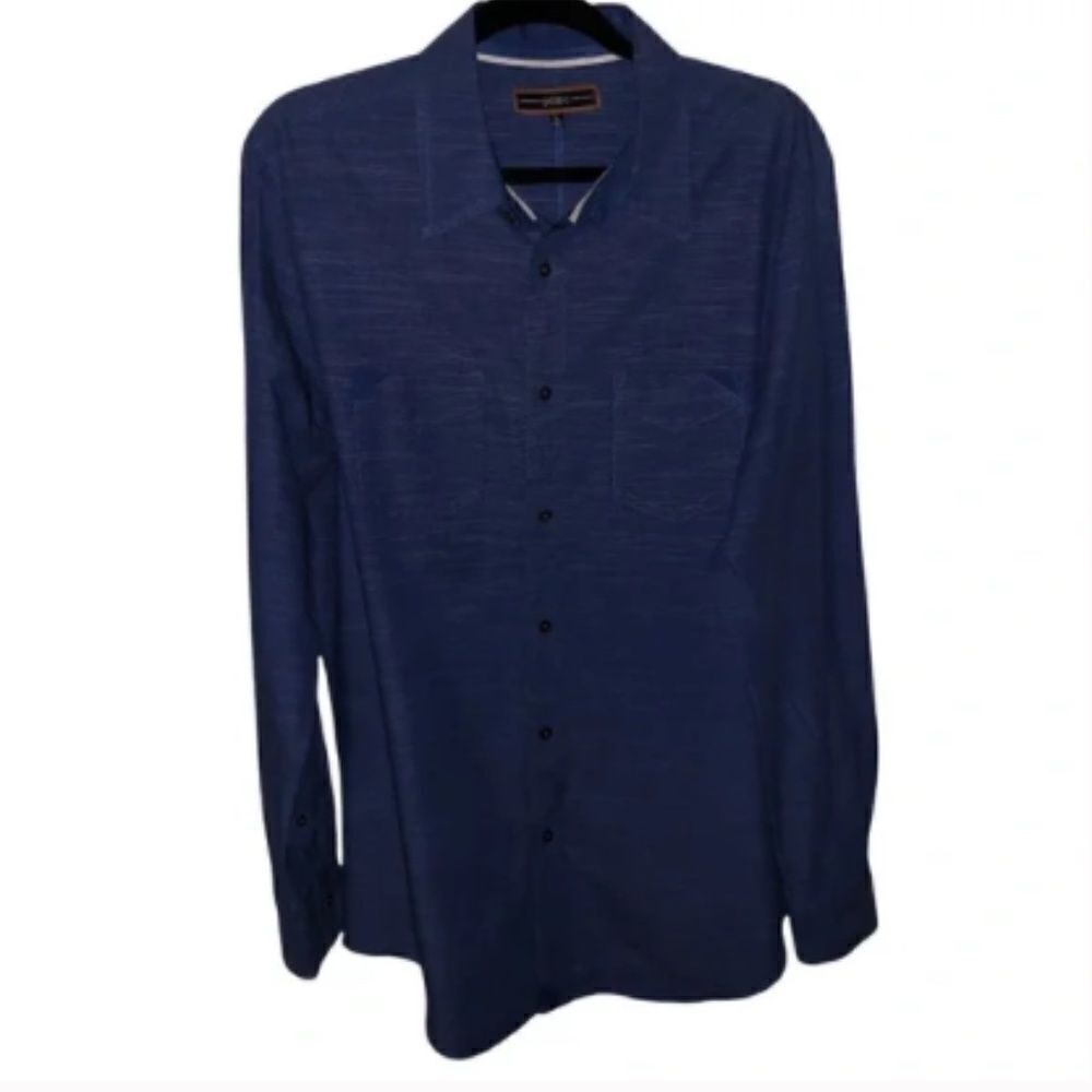 PD&C Blue Button Down Shirt